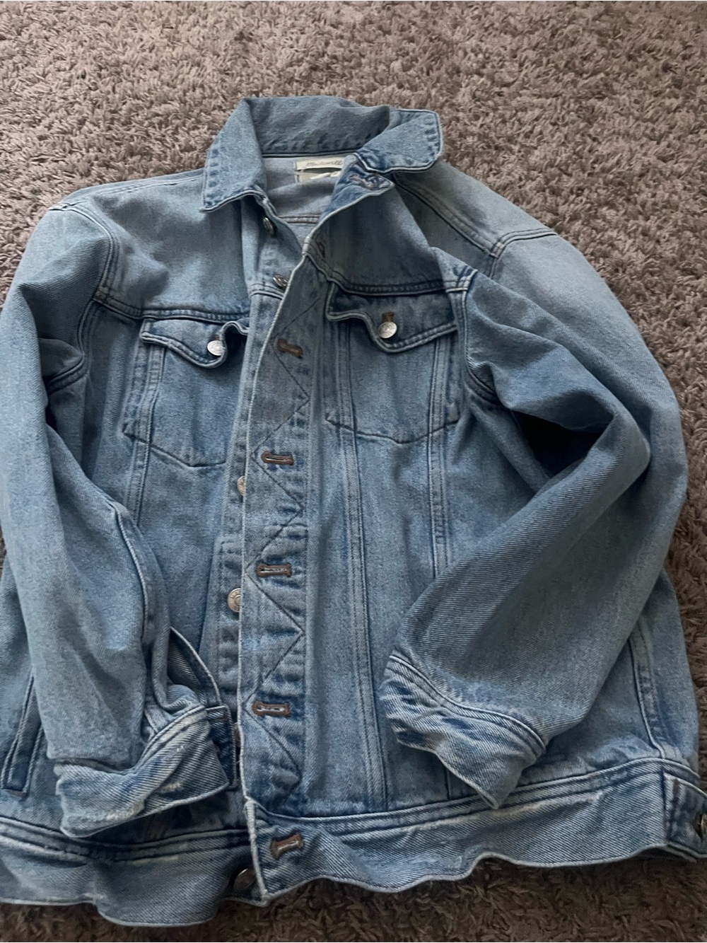 Madewell Light Blue Denim Jacket
